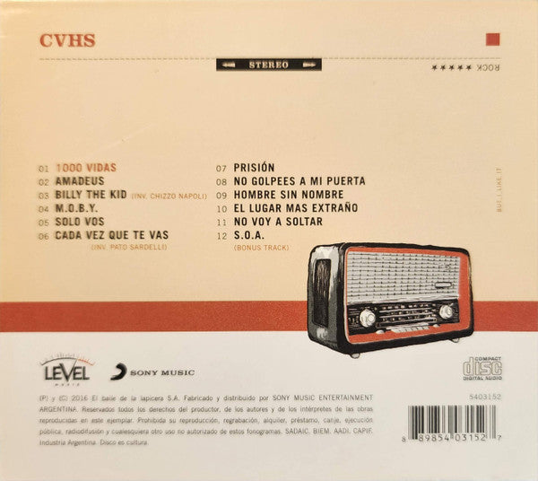 Coverheads : 1000 Vidas (CD, Album, Sle)