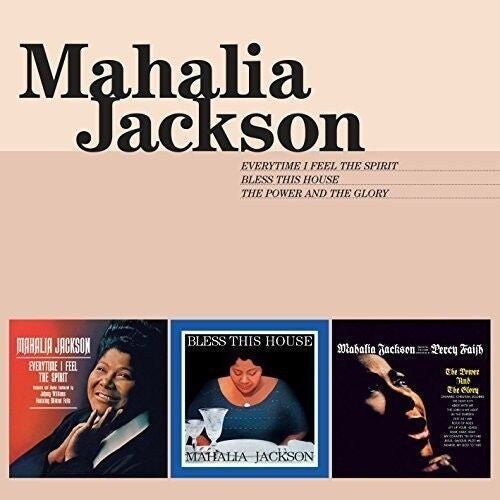 Mahalia Jackson : Everytime I Feel The Spirit - Bless This House - The Power And The Glory (2xCD, Comp)
