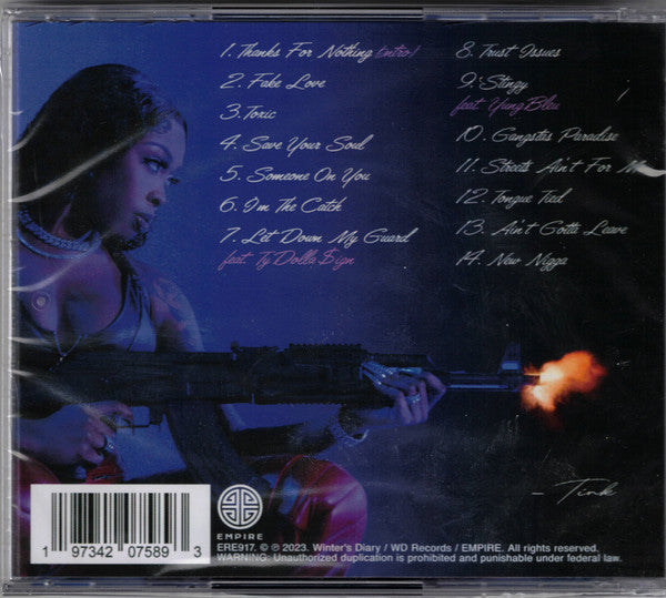 Tink (7) : Thanks 4 Nothing (CD, Album)