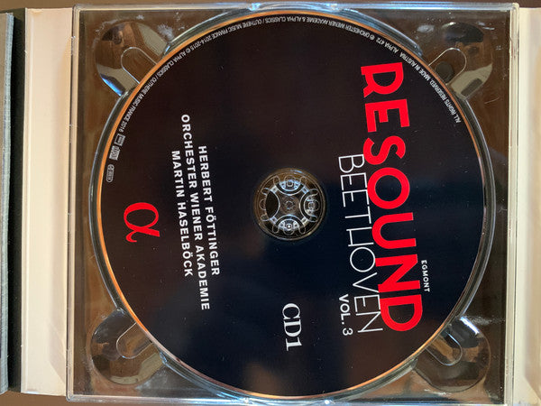 John Malkovich, Herbert Föttinger, Orchester Wiener Akademie, Martin Haselböck : Resound Beethoven Vol. 3 Egmont (2xCD, Album)