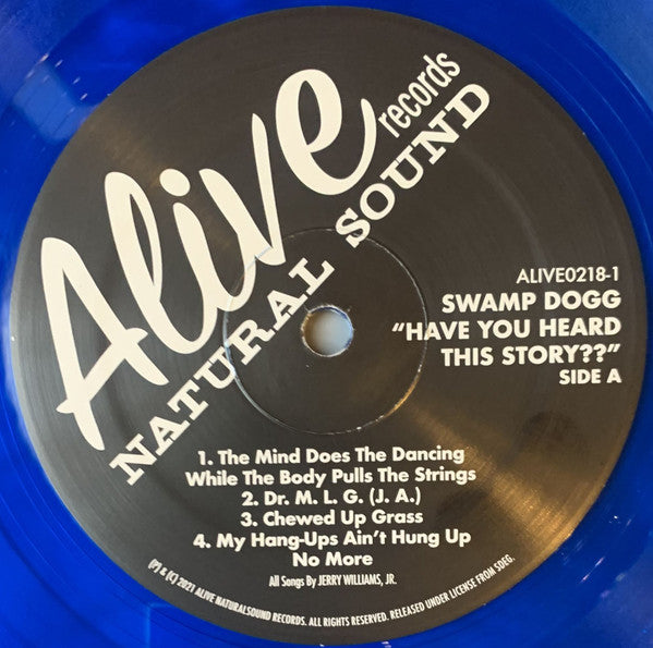 Swamp Dogg : Have You Heard This Story?? (LP, Album, Ltd, RE, Blu)