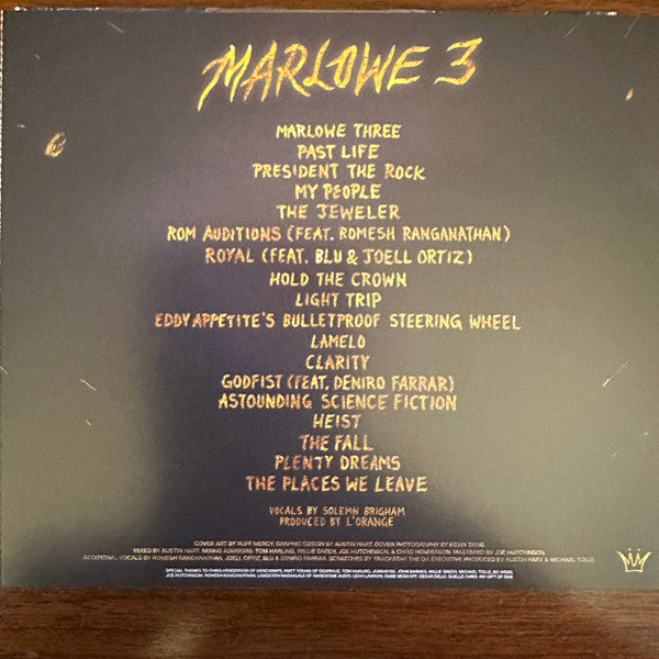 Marlowe (11) : Marlowe 3 (CD, Album)