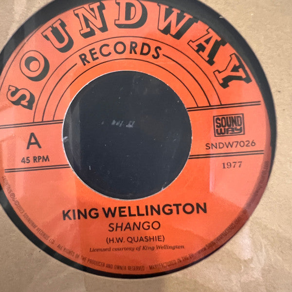 King Wellington / Frends : Shango / Mystery Music (7")