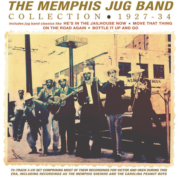 Memphis Jug Band : The Memphis Jug Band Collection 1927-34 (3xCDr, Comp)