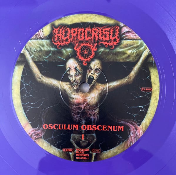 Hypocrisy : Osculum Obscenum (LP, Album, Ltd, RE, RM, Pur)