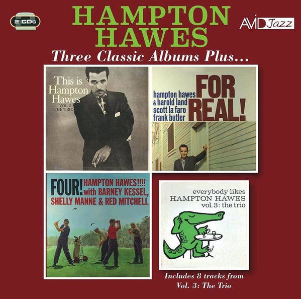 Hampton Hawes : Three Classic Albums Plus.. Vol. 2 (2xCD, Comp, RM)