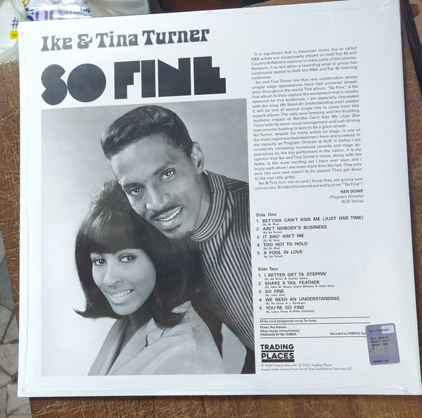 Ike & Tina Turner : So Fine (LP, RE)