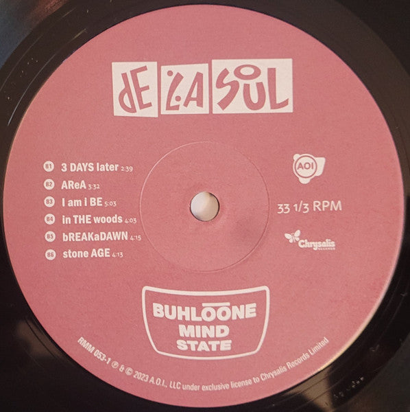 De La Soul : Buhloone Mind State (LP, Album, RE)