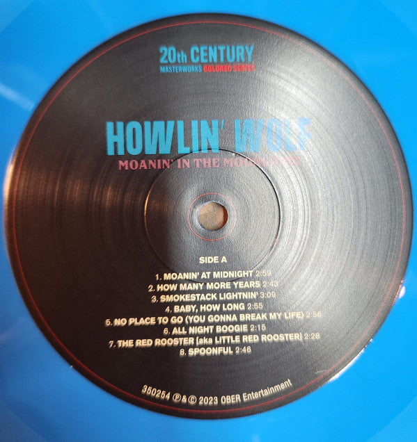 Howlin' Wolf : Moanin' In The Moonlight (LP, Album, Ltd, RE, Blu)