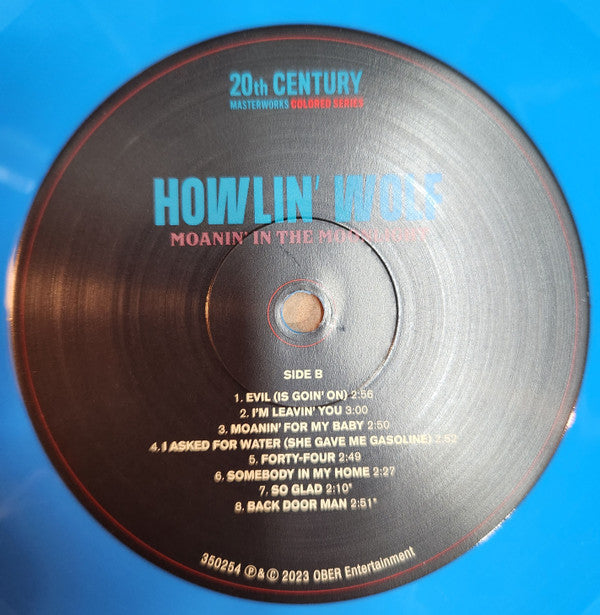 Howlin' Wolf : Moanin' In The Moonlight (LP, Album, Ltd, RE, Blu)