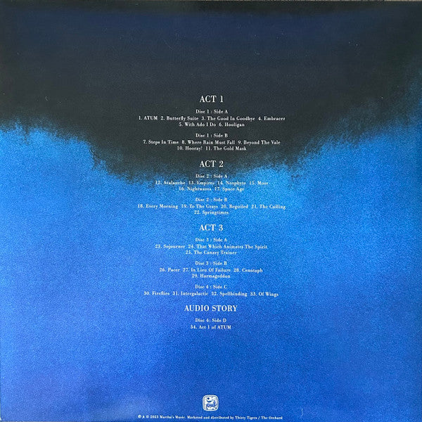 The Smashing Pumpkins : ATUM (A Rock Opera In Three Acts) (4xLP, Album, Ltd)