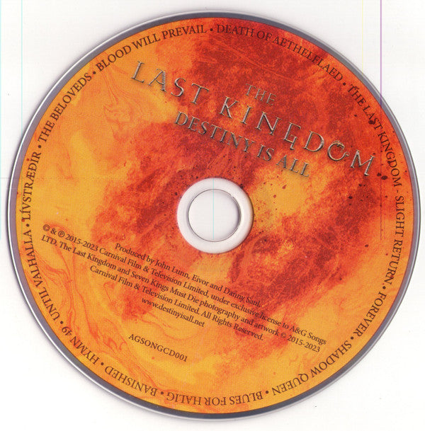 John Lunn, Eivør* And Danny Saul : The Last Kingdom: Destiny Is All (Music From The TV Series And Movie) (CD, Album)