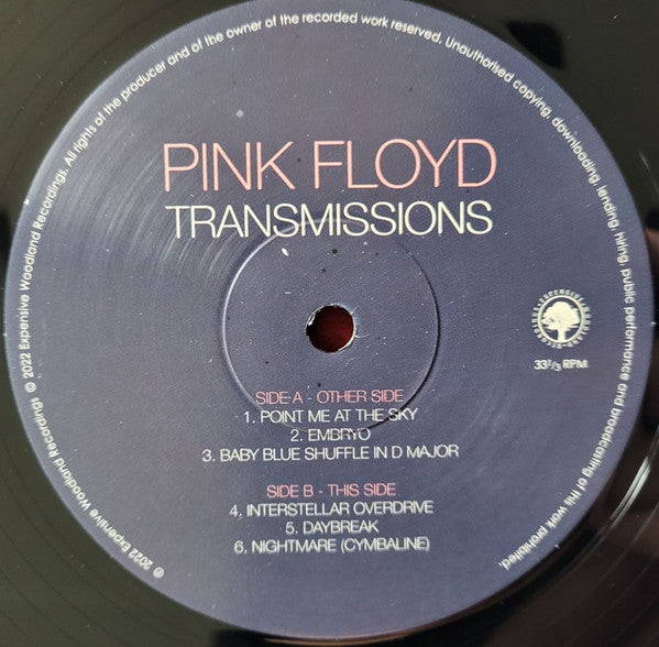 Pink Floyd : Transmissions (2xLP, Comp, Unofficial)