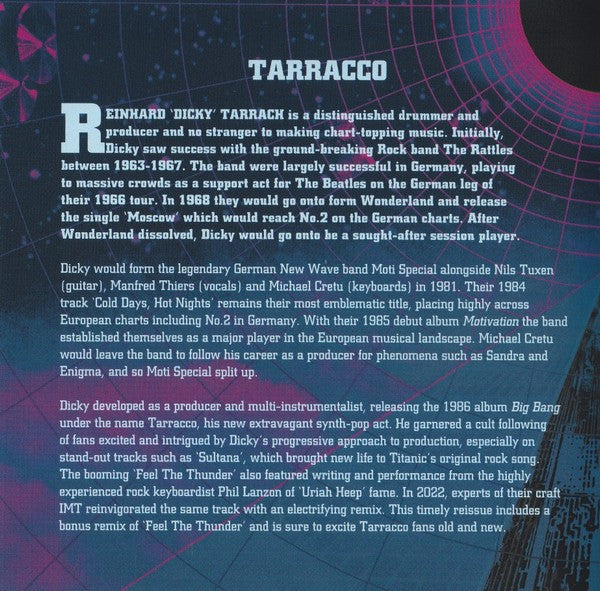 Tarracco : Big Bang (CD, Album)
