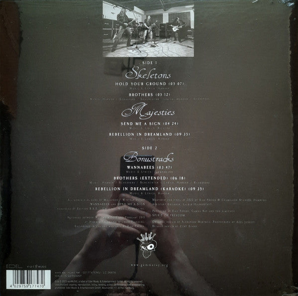 Gamma Ray : Skeletons And Majesties (LP, MiniAlbum, Ltd, Cry)