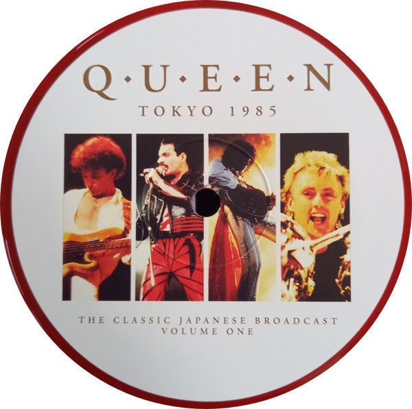 Queen : Tokyo 1985 The Classic Japanese Broadcast Volume One (2xLP, Unofficial, Red)