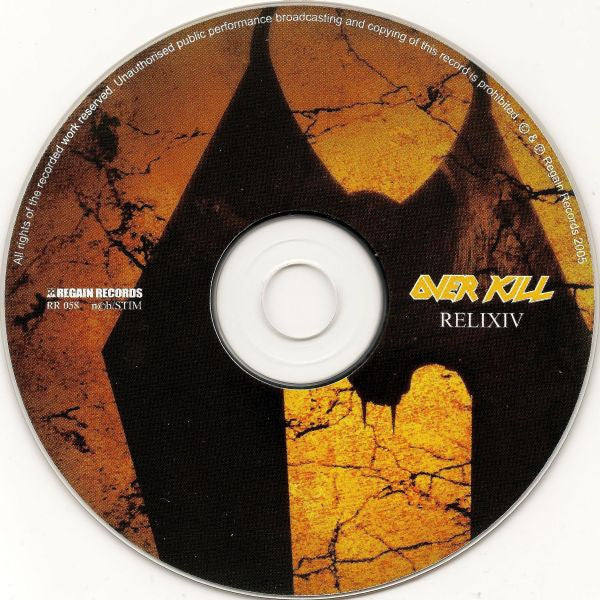 Overkill : ReliXIV (CD, Album)