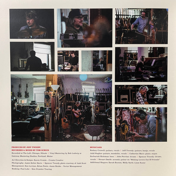 Rodney Crowell : The Chicago Sessions (LP, Album, Ltd, Den)