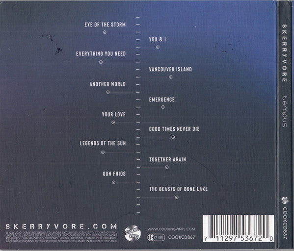 Skerryvore : Tempus (CD, Album)