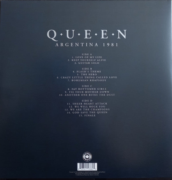 Queen : Argentina 1981 The Complete Buenos Aires Broadcast Volume Two (2xLP, Unofficial)