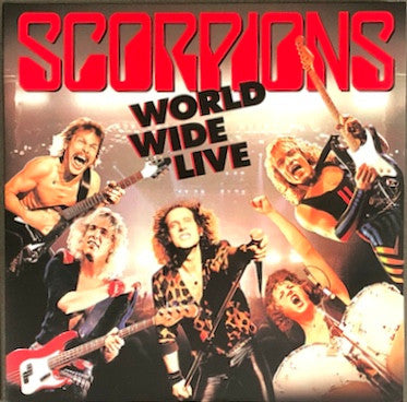 Scorpions : World Wide Live (2xLP, Album, RE, S/Edition, Ora)