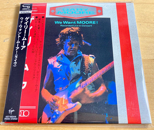 Gary Moore : We Want Moore! (CD, Album, Ltd, RE, RM, SHM)