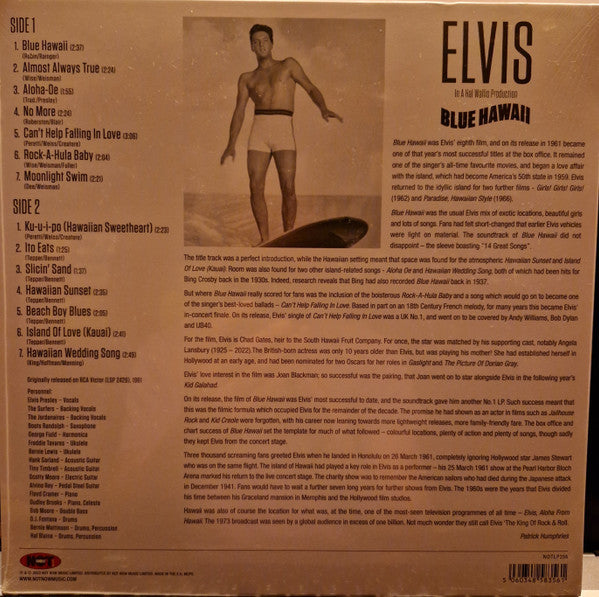 Elvis Presley : Blue Hawaii (LP, Album, RE, Ele)