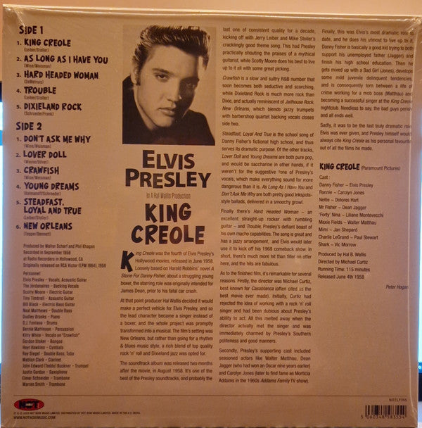 Elvis Presley : King Creole (LP, Album, RE, Cle)