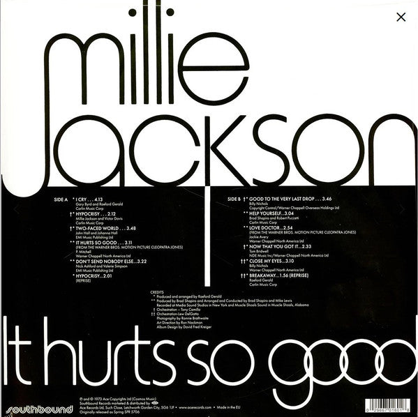 Millie Jackson : It Hurts So Good (LP, Album, RE)