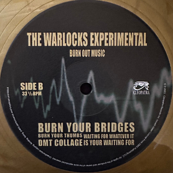 The Warlocks : EXP (Experimental Burnout Music) (LP, Album, Ltd, RE, Gol)