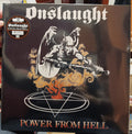 Onslaught (2) : Power From Hell (LP, Album, Ltd, Num, Pic, RE)