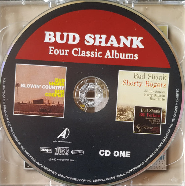 Bud Shank : Four Classic Albums (2xCD, Comp, RM)