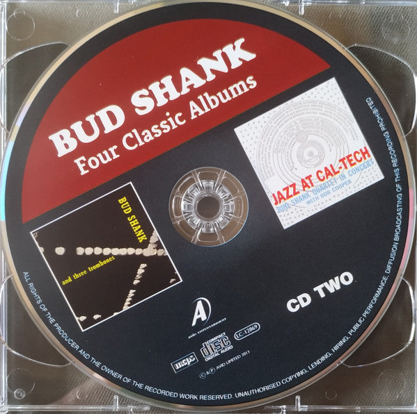 Bud Shank : Four Classic Albums (2xCD, Comp, RM)
