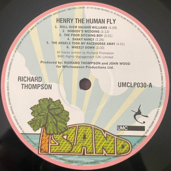 Richard Thompson : Henry The Human Fly (LP, Album, RE)
