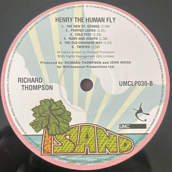 Richard Thompson : Henry The Human Fly (LP, Album, RE)