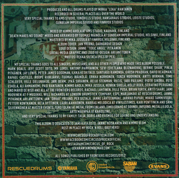 Circus Of Rock : Lost Behind The Mask (CD, Album)