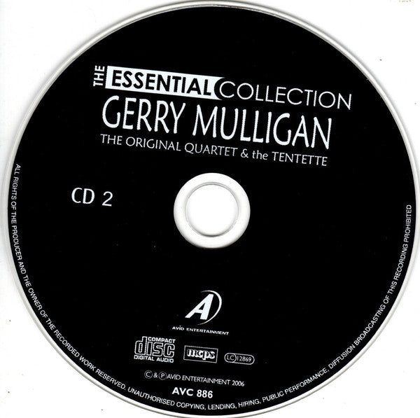 Gerry Mulligan : The Essential Collection - The Original Quartet & The Tentette (2xCD, Comp, RM)