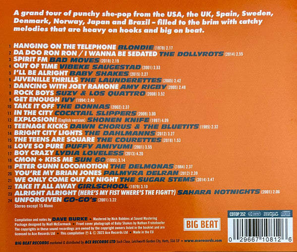 Various : She's Got The Power! (Female Power Pop, Punk & Garage) (CD, Comp)
