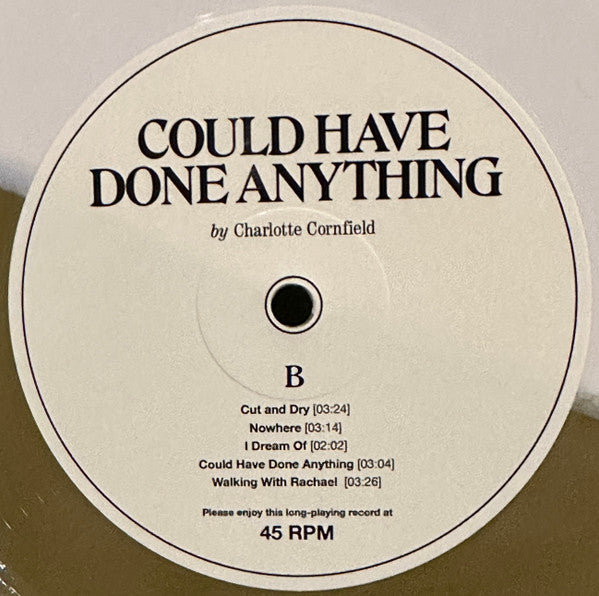 Charlotte Cornfield : Could Have Done Anything (LP, Album, Ltd, Gol)