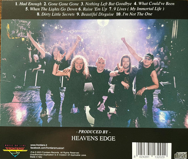 Heavens Edge : Get It Right  (CD, Album)