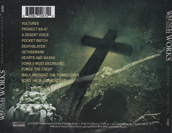 Wrench In The Works : Decrease / Increase (CD, Album)