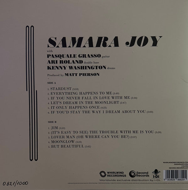 Samara Joy : Samara Joy (LP, Album, Dlx, Ltd, Num, RE, Vio)