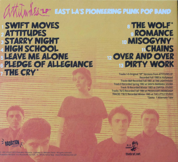 The Brat (3) : Attitudes "LP" (CD, Comp)