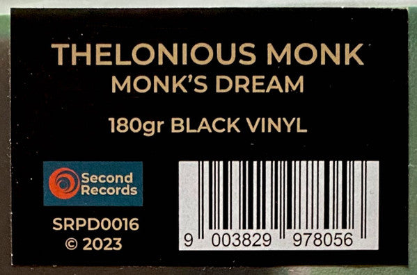 The Thelonious Monk Quartet : Monk's Dream (LP, Album, RE, 180)