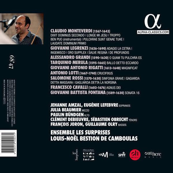 Ensemble Les Surprises – Louis-Noël Bestion de Camboulas : Nuit À Venise (CD, Album)