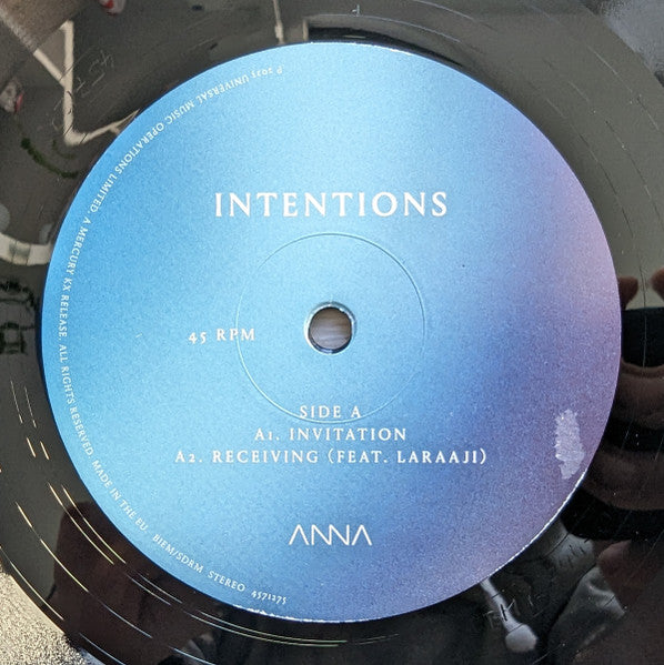 DJ Anna : Intentions (2x12", Album)