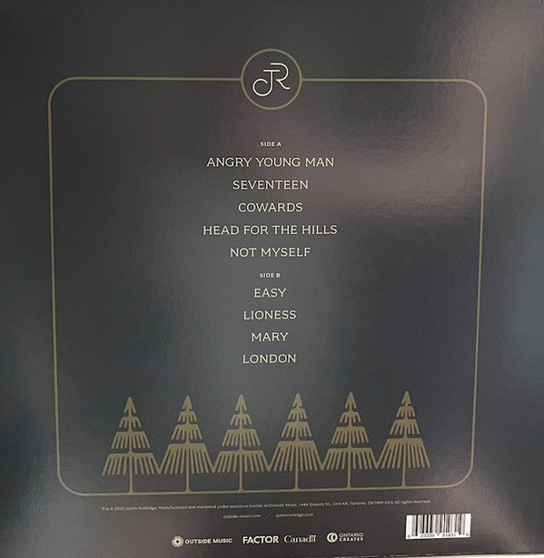 Justin Rutledge : Something Easy (LP, Album)