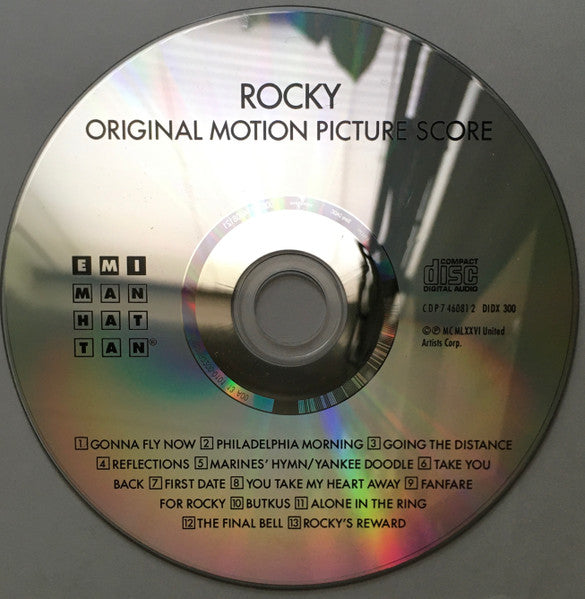 Bill Conti : Rocky (Original Motion Picture Score) (CD, Album, RE)