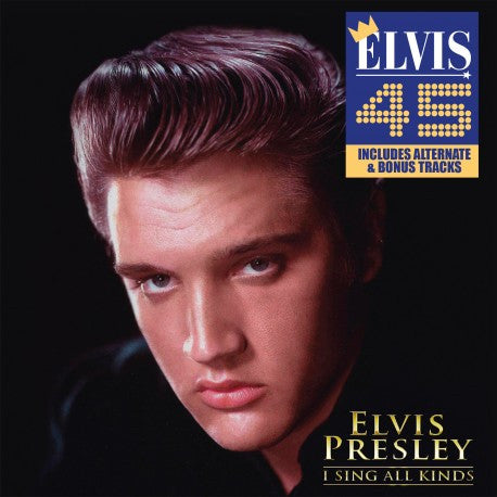 Elvis Presley : I Sing All Kinds (CD, Album, RE)