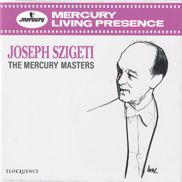 Joseph Szigeti : The Mercury Masters (6xCD, Mono, RM + Box, Comp)